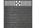 Zaun Hauptelement Konsta Livia 180 x 180 cm anthrazit