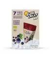 Sun Lolly Bio Wassereis Schwarze Johannisbeere 7 Stk | Mit Fruchtsaft | Zum Selbsteinfrieren | Ohne künstliche Aromen | Frei von Süßungsmittel | Laktosefrei | Glutenfrei | Vegan | 7 x 60ml