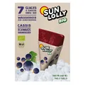 Sun Lolly Wassereis zum Selbsteinfrieren schw. Johannisbeeren Bio 7er