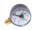 Afriso Rohrfeder-Manometer Heizungsmanomete 80mm DN15 (1/2")