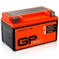 GP-PRO Gel-Batterie 12V 7Ah GTX7A-BS Rollerbatterie/Motorradbatterie, wartungsfrei versiegelt vorgeladen ähnlich YTX7A-BS / CTX7A-BS