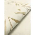 Newroom Vliestapete Aissa Beige Blumen Floral Strukturiert FSC®