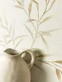 Newroom Vliestapete Aissa Beige Tapete Mustertapete Blumen, Zweige, Blätter, strukturiert, Blumentapete