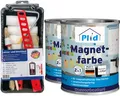 Magnetfarbe 1,5L Anthrazitgrau für ca. 8m² + Anstreichset/Magnetlack Magnetwand