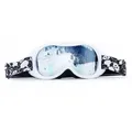 Qunature Panda Kinderskibrille - Schwarz/Weiß
