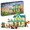 LEGO 41730 Friends Autumns Haus, Puppenhaus mit Tierfiguren und Zubehör, Mini-Puppen Autumn, Mia und Haustieren, Spielzeug für Mädchen und Junge... - Bunt
