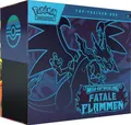 Pokémon-Sammelkartenspiel: Top-Trainer-Box Mega-Entwicklung – Fatale Flammen (1 Vollbild-Promokarte, 9 Boosterpacks & Zubehör)