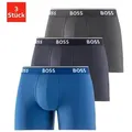 BOSS Boxer Boxer 3 PACK mit farblich passendem Webbund blau M (50)