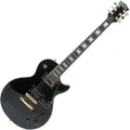 B-WARE ROCKTILE PRO L-200BK DELUXE E-GITARRE BLACK EMG PICKUP 2 HUMBUCKER KABEL