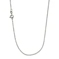 Zeeme Basic Halskette 925 Sterling Silber 45cm lang