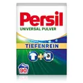 Persil Universal Pulver Tiefenrein Waschmittel (90 Waschladungen), Vollwaschmittel für reine Wäsche und hygienische Frische für die Maschine, effektiv von 20 °C bis 95 °C