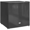 HOMCOM Mini-Gefrierschrank 35 L Gefrierbox elektrisch freistehend 45 W Mini Gefriertruhe Minikühlschrank 41dB -14 bis -24℃ 5-stufige Temperaturregelung 47 x 44,2 x 48,8 cm Schwarz