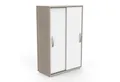 PREISBRECHER Wäscheschrank NANO in Shannon Eiche - 68x105,6x32,9cm (BxHxT)