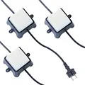 LED Universal Arbeitsstrahler mit 3 Lampen a´ 500 Lumen, Decken- oder Wandmontage, erweiterbar, 4000K neutralweiß, ca. 7,3 Meter, inkl. Befestigungsmaterial