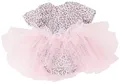 Götz 3403138 Babypuppen Balletanzug Schmusekatze - Puppenbekleidung Gr. S 30-33 cm - Bekleidungs- und Zubehörset für Puppen