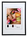 Ideal Life Kunststoff Bilderrahmen Wanddeko Collage Poster Bilder Foto Rahmen: Farbe: Schwarz | Format: 21x29,7 DIN A4