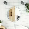 Vidaxx Badezimmerspiegel LED rund 70 cm