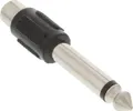 InLine Audio Adapter, 6,3mm Klinke Stecker auf Cinch