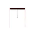 APANA Fliegengitter Rollo Fenster bis 160x160 cm – braun – ausziehbarer Insektenschutz – stabiles Insektenschutzrollo mit Alurahmen & Fiberglasgewebe – Fensterrollo gegen Mücken
