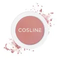 COSLINE Rouge Beere 703, Gepresstes Rouge in beerigem Farbton, Pudrige Textur, Frischer Effekt, Leichtes Tragegefühl, Made in Germany