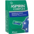 ASPIRIN Complex Granulat-Sticks 500 mg/30 mg 10 St. PZN 16781643