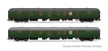 Renfe 2-Unit Set Dgdc-3000 Postal Van Olive Green Livery NEU