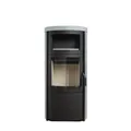 Hark Dauerbrandofen Kamin Wasserwärmetauscher Vito WW GT ECOplus Naturstein 8kW