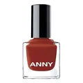ANNY Nail Polish – Hochwertiger Farb-Nagellack mit langanhaltendem Glanz, splitterresistent und schnelltrocknend, Farbe: east coast heart - Warmes Terrakottarot - 15 ml