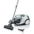 Bosch Staubsauger Serie 6 ProSilence, BGC41LSIL, ohne Beutel, mit Kabel, 600 Watt