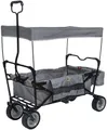 Pinolino® Bollerwagen Paxi, grau, BxTxH: 124x59x66 cm