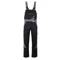 Planam  Highline Latzhose schwarz/schiefer/zink Gr. 30, 2712030