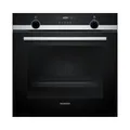 Siemens HB517GBS3, iQ500, Einbau-Backofen 60 x 60 cm, Hydrolytische Reinigungshilfe, lightControl für intuitive Bedienung, 3D Heißluft, cookControl10 Automatikprogramme, Schnellaufheizung, softMove