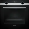 Siemens Einbau-Backofen HB517GBS3 | iQ500 Serie | 60 cm | 71 l | 7 Heizarten |  | Hydrolytische Reinigung | Edelstahl,  (Spektrum:  bis D)