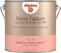 Alpina Feine Farben No. 41 Kokette Sinnlichkeit® edelmatt 2,5 Liter - Kräftiges Puderrosa