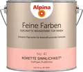 Wandfarbe in verführerischem Rosa ALPINA Feine Farben Kokette Sinnlichkeit 2,5L