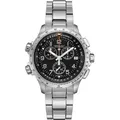 Hamilton Khaki Aviation X-WIND GMT Chrono Quartz H77912135 - schwarz,silber - 46mm