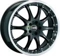15 Zoll Alufelge DBV AUSTRALIA 7,0x15 5/114,3 ET40 schwarz, horn poliert Felge