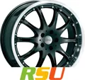 DBV Australia schwarz glänzend horn poliert 7x15" ET40 LK5 114.3 ML 74.1 Alu...