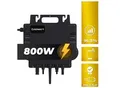 GROWATT Mikro-Wechselrichter 800 W NEO-800M-X für Balkonkraftwerk, IP67 wetterfest, Plug&Play Installation, 2 MPPT, WIFI Bluetooth, Micro Inverter