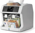 Safescan 2995-SX - Mehrsprachiger Banknotenwertzähler und Fitness-Sortierer mit