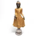 Buddha Statue Medizinmeister Mandalay Skulptur 145cm große Figur Burma Unikat