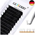 12mm Selbstfächernde Wimpern Volumentechnik Wimpernverlängerung Easy Fan 3D 5D 8