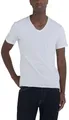 Replay Herren T-Shirt Kurzarm mit V-Ausschnitt, Weiß (White 001), L