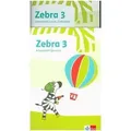 Zebra 3. Paket: Arbeitsheft Lesen/Schreiben und Arbeitsheft Sprache Klasse 3