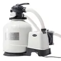 Intex Sandfilteranlage 12m3 Poolpumpe 550W Filterpumpe Sandfilter Filterkessel