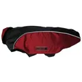 Wolters Hunderegenmantel Regenjacke Easy Rain schwarz/rot rot|schwarz Rückenlänge: 48 cm / Halsumfang: 46 cm Brustumfang: 60 - 72 cm