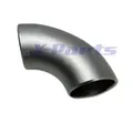 90° Grad EDELSTAHL Bogen 3" 76mm KURZ Rohr V2A Schweißbogen Zlet G60 1.8T 1.4T