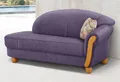 Home affaire Ottomane Milano, bequemes solitär Sofa im Landhaus-Stil, B/T/H 181/79/83cm