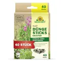 Neudorff Azet DüngeSticks für Kräuter – Bio Kräuterdünger sorgt für kräftiges Wachstum und aromatische Kräuter mit 2 Monaten Langzeitwirkung, 40 Stück, Braun