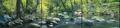 Bedruckter Sichtschutz PANORAMA XXL Fluss Foto-Motiv
